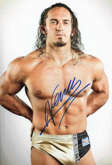  Neville Signed 12X8 Photo WWE UFC WWF AFTAL COA (7143)