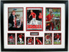 Paul Scholes Signed FRAMED Testimonial Programme Manchester United FC AFTAL COA