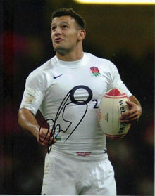  Danny Care Genuine Hand Signed 10X8 Photo England Rugby (2369)