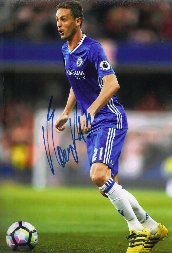 Nemanja Matic Signed 12X8 Photo Chelsea FC Genuine AFTAL COA (1857)