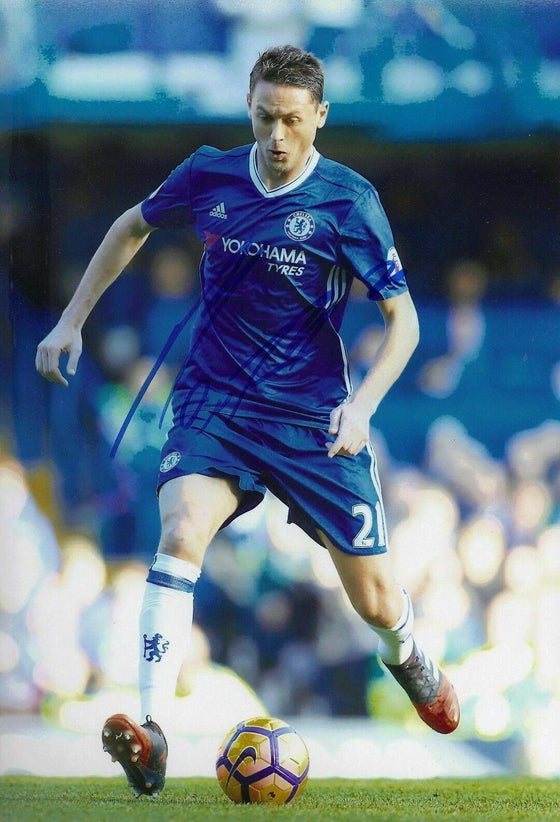 Nemanja Matic Signed 12X8 Photo Chelsea FC Genuine AFTAL COA (1860)
