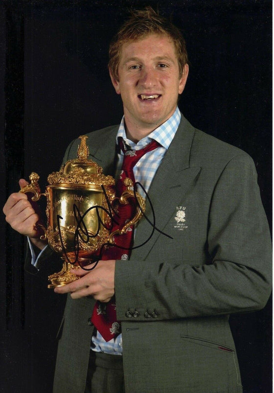 Will Greenwood Signed 12X8 Photo ENGLAND QUINS AFTAL COA (2256)