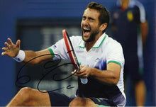  Marin Cilic Signed 12X8 Photo US Open Tennis AFTAL COA (B)