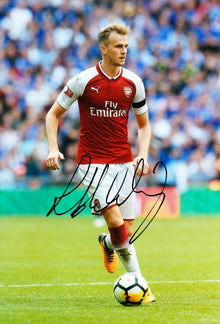  Rob HOLDING Signed 12X8 Photo Arsenal AFTAL COA (1929)