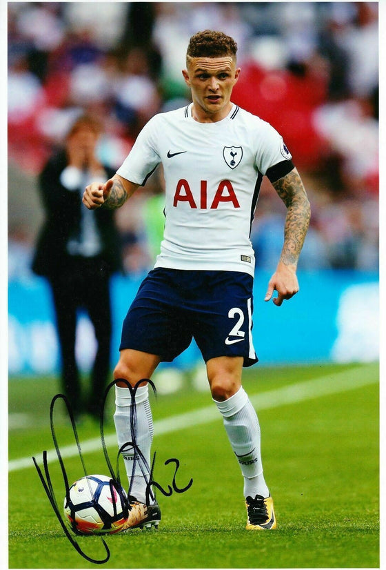 Kieran Trippier Signed 12X8 Photo SPURS Tottenham Hotspur AFTAL COA (9004)