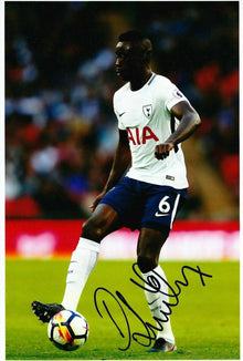  Davinson SANCHEZ Signed 12X8 Photo SPURS Tottenham Hotspur AFTAL COA (9012)