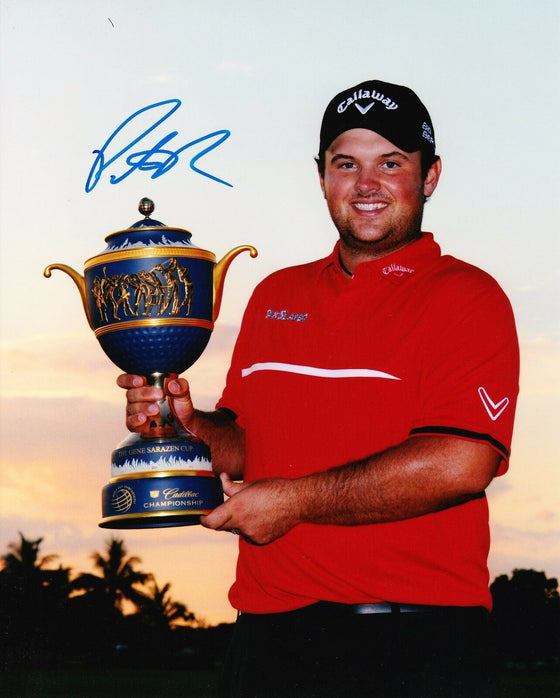 Patrick Reed Signed 10X8 Photo 2014 RYDER CUP HERO AFTAL COA (3058)