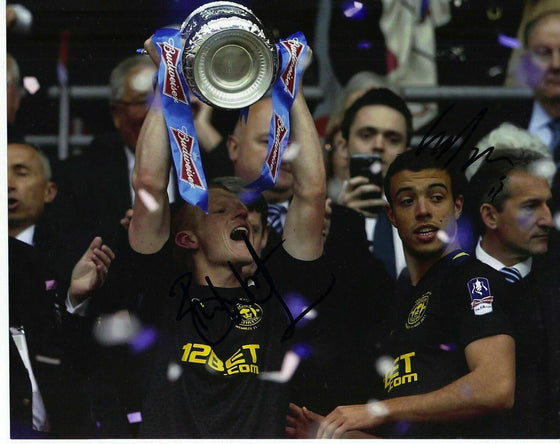 Ben Watson & Franco DI Santo Signed 10X8 Photo AFTAL COA (1119)
