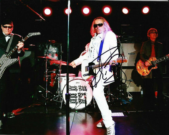 Robin Zander Signed 10X8 Photo Cheap Trick AFTAL COA (A)