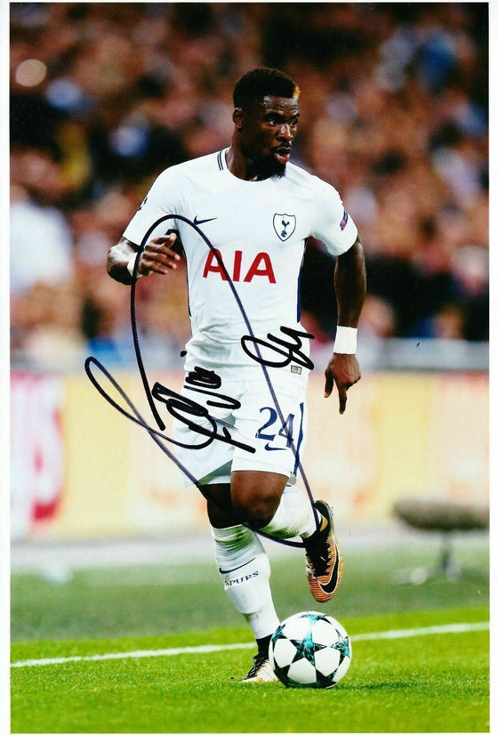 Serge Aurier Signed 12X8 Photo SPURS Tottenham Hotspur AFTAL COA (1640)