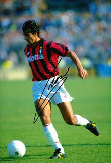  Gianluigi Lentini SIGNED 12X8 Photo AC Milan AFTAL COA (1756)