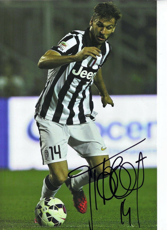 Fernando Llorente Genuine Hand SIgned Juventus 12X8 Photo (1836)