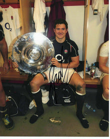  ALEX GOODE GENUINE HAND SIGNED 10X8 PHOTO ENGLAND RUGBY (2333)