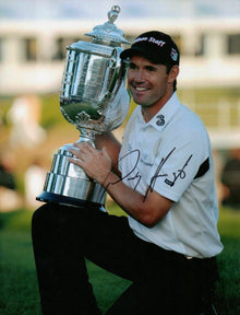  Padraig Harrington Signed 12X8 Photo Three Time Major Winner AFTAL COA (3106)