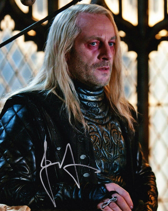 Jason ISSACS SIGNED 10X8 Photo Harry Potter Lucius Malfoy AFTAL COA (7481)