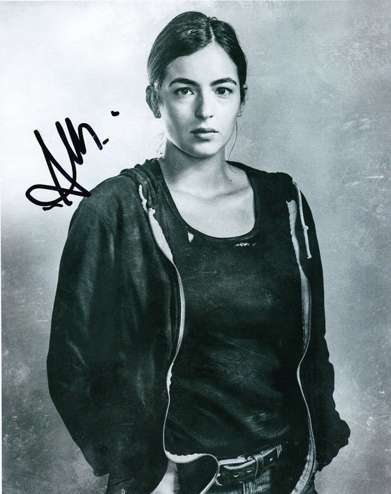 Alanna Masterson Signed 10X8 Photo Walking Dead AFTAL COA (7485)