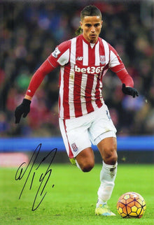  Ibrahim Afellay Signed 12X8 Photo Stoke City Genuine Autograph AFTAL COA (1911)