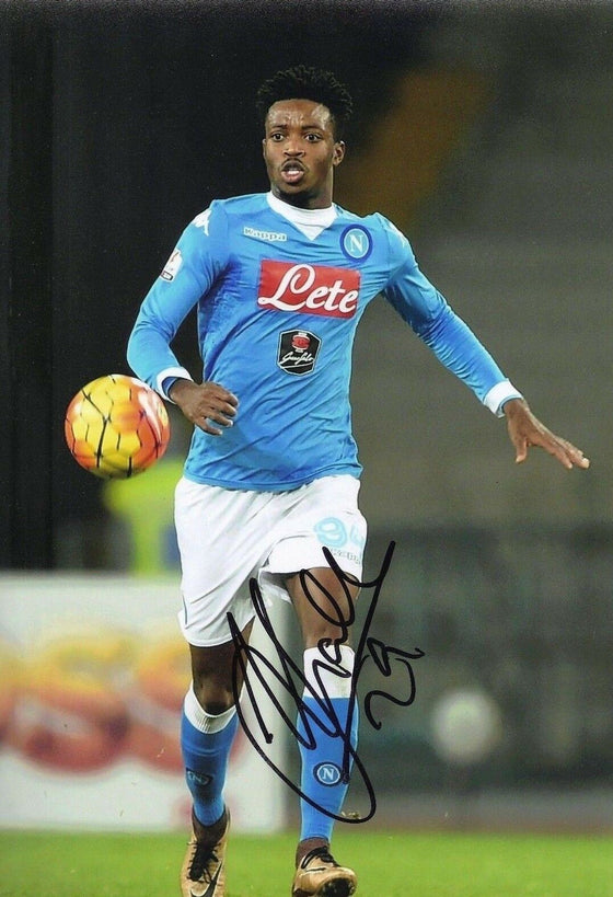 Nathaniel Chalobah Genuine Hand Signed 12X8 Photo S.S.C. Napoli Autograph (1952)