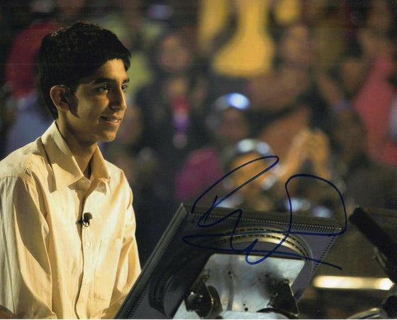 Dev Patel Signed 10X8 Photo Slumdog Millionaire AFTAL COA (7248)