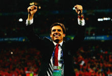  Chris Coleman Signed 12X8 Photo WALES EUROS 2016 AFTAL COA (1764)