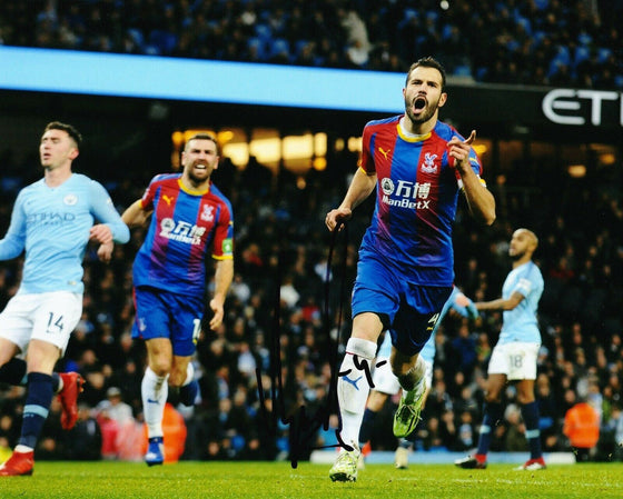 Luka Milivojevic Signed 10X8 Photo CRYSTAL PALACE Signature AFTAL COA (1220)