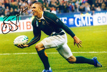  Bryan Habana Signed 12X8 Photo SPRINGBOKS South Africa AFTAL Certificate COA (F)