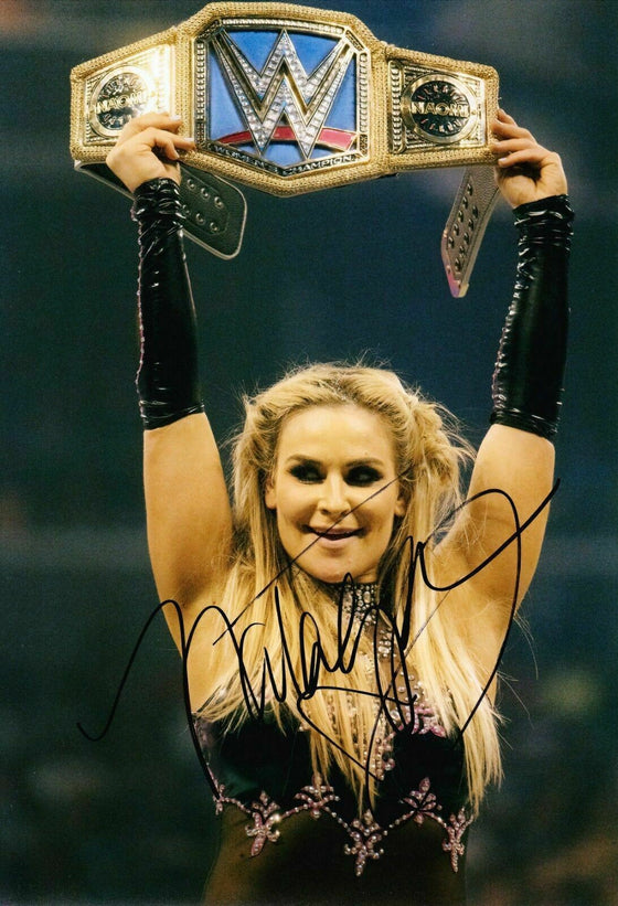Natalya Neidhart Signed 12X8 Photo WWE WWF Genuine Signature AFTAL COA (7134)