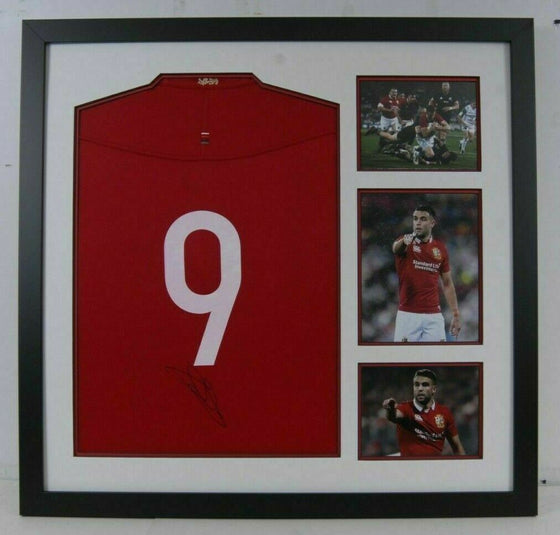 Conor MURRAY Signed 2017 LIONS Rugby JERSEY IRELAND & MUNSTER AFTAL COA