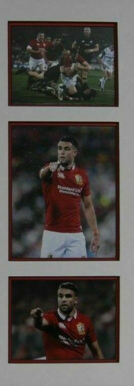 Conor MURRAY Signed 2017 LIONS Rugby JERSEY IRELAND & MUNSTER AFTAL COA