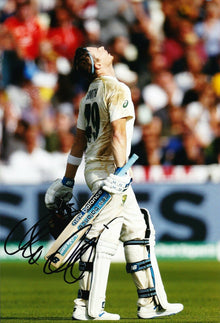  Steven SMITH Signed 12X8 Photo 2019 ASHES Century AFTAL COA (2673)