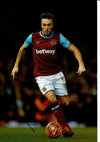 Mark Noble Signed 12X8 Photo West Ham United GENUINE SIGNATURE AFTAL COA (1682)