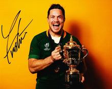  Francois Louw Signed 10X8 Photo SPRINGBOKS South Africa AFTAL COA (B)