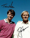 Arnold Palmer Jack Nicklaus Gary Player & Tom Watson Signed 12X8 Photo AFTAL COA