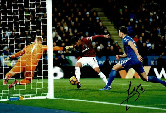 Fabian Balbuena SIGNED 10X8 Photo West Ham United F.C. AFTAL COA (9085)