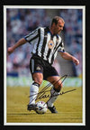 Alan Shearer Signed & Framed 12X8 Photo Newcastle United F.C. Genuine AFTAL COA