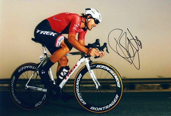Fabian Cancellara Signed 12X8 Photo Cycling Legend AFTAL COA Certificate (B)