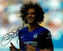  David Luiz Signed 10X8 Photo Chelsea F.C. GENUINE SIGNATURE AFTAL COA (1260)
