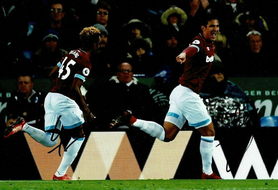 Fabian Balbuena SIGNED 10X8 Photo West Ham United F.C. AFTAL COA (9063)