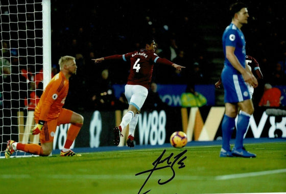 Fabian Balbuena SIGNED 10X8 Photo West Ham United F.C. AFTAL COA (9115)