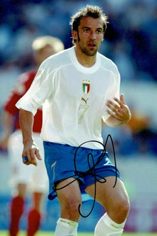  Alessandro Del Piero Signed 12X8 Photo ITALY ITALIA AFTAL COA (1915)