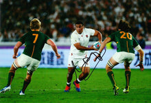  Mako Vunipola Signed 12X8 Photo ENGLAND RUGBY AFTAL COA (C)