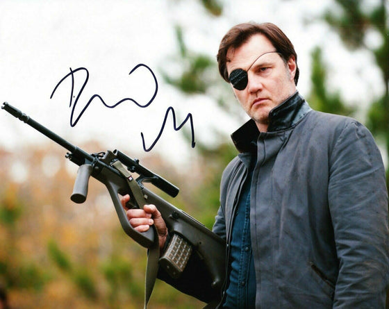 David Morrissey Signed 10X8 Photo The Governor Walking Dead AFTAL COA (A)