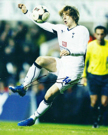  Luka Modric SIGNED 10X8 Photo Tottenham Hotspur SPURS COYS AFTAL COA (1214)