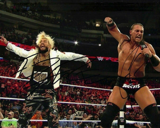 Enzo Amore & BIG CASS Signed 10X8 Photo WWE AFTAL COA (7052)