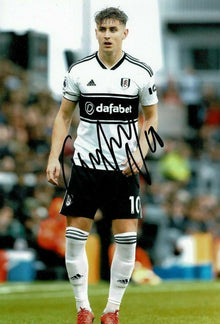  Tom Cairney Signed 12X8 Photo Fulham F.C. GENUINE Autograph AFTAL COA (1441)