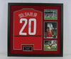 Ole Gunnar Solskjaer Signed & FRAMED Jersey Manchester United F.C. AFTAL COA (B)