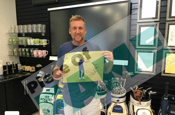 Ian Poulter Signed 16X12 Photo Ryder Cup Legend Private SIGNING AFTAL COA (F)