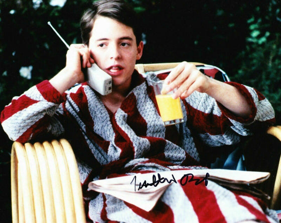 Matthew Broderick Signed 10X8 Photo Ferris Bueller's Day Off AFTAL COA (C)