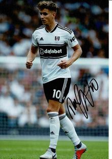  Tom Cairney Signed 12X8 Photo Fulham F.C. GENUINE Autograph AFTAL COA (1505)