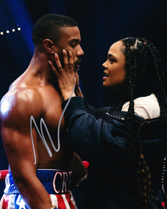 Tessa Thompson SIGNED 10X8 PHOTO CREED II AFTAL COA (B)